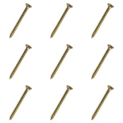 Tornillo para madera cabeza Plana